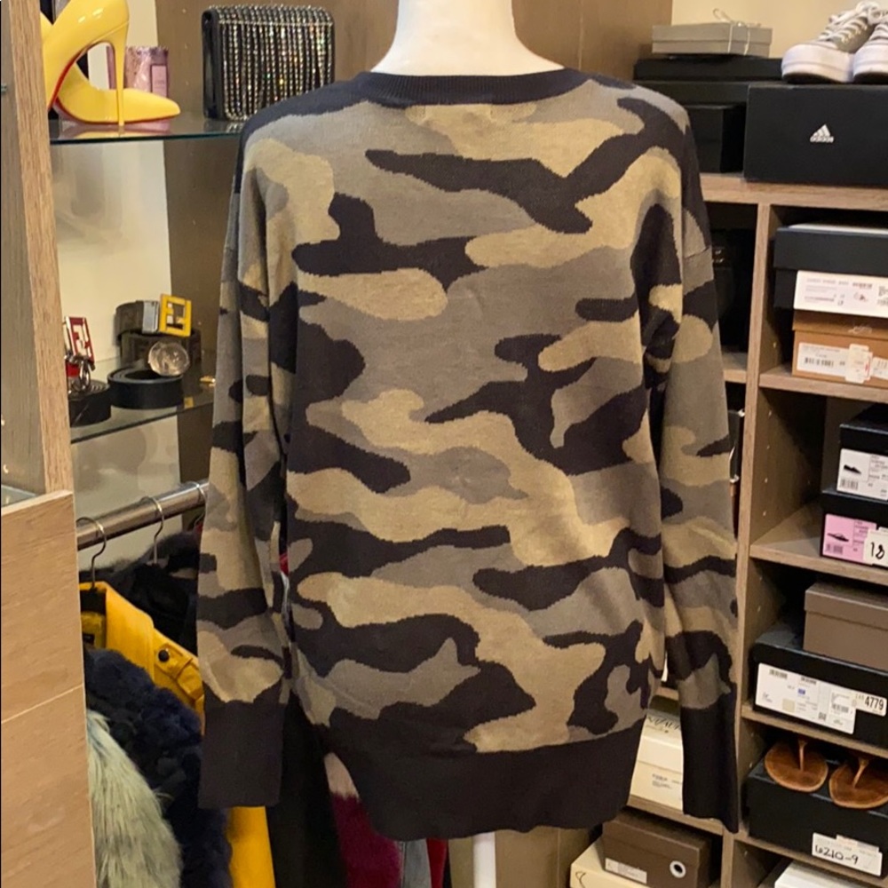Isaac Mizrahi military sweater - Picture 3 of 8